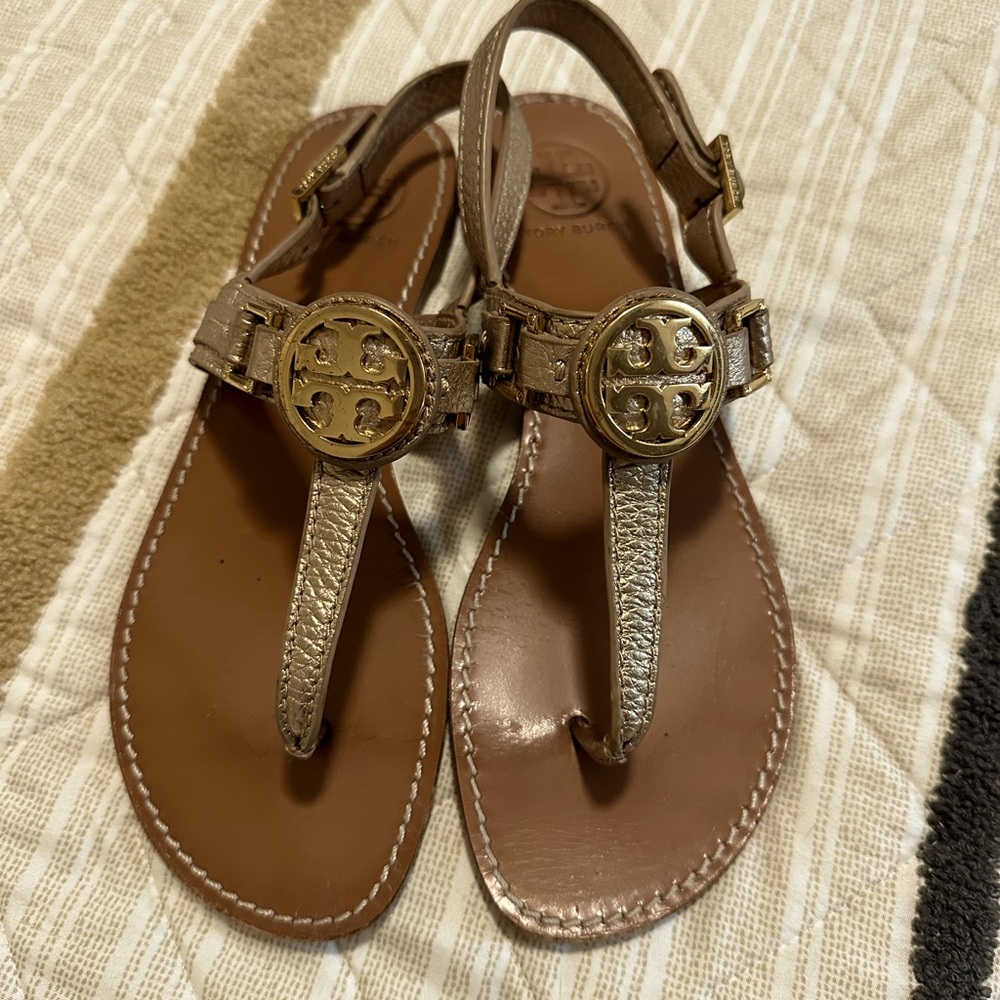 Tory Burch Gold Sandal